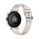 Kalebol 18mm Universal Textured Silicone Silver Buckle Strap(Starlight) - 2