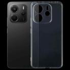 For Redmi Note 14 4G 164.84mm EU Version Ultra-thin Transparent TPU Phone Case - 1