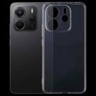 For Redmi Note 14 5G Global Ultra-thin Transparent TPU Phone Case - 1