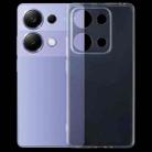 For Redmi Note 14S 4G Ultra-thin Transparent TPU Phone Case - 1