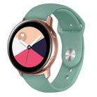 Kalebol 18mm Universal Reverse Buckle Silicone Watch Band(Cactus Green) - 1