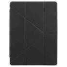 For iPad mini 6 / mini 2024 ZGA Genre Series Y-Fold Leather Tablet Case with Pen Slot(Black) - 2