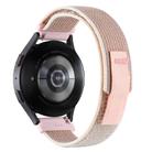 Kalebol 20mm Universal Nylon Loop Fastener Watch Band(Pink) - 2