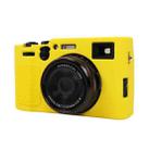 For FUJIFILM X100VI Litchi Texture Soft Silicone Protective Case(Yellow) - 1