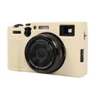 For FUJIFILM X100VI Litchi Texture Soft Silicone Protective Case(White) - 1