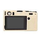 For FUJIFILM X100VI Litchi Texture Soft Silicone Protective Case(White) - 3