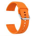 Kalebol Pin Buckle Silicone Watch Band For Fitbit Versa 3 / 4(Orange) - 3