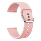 Kalebol Pin Buckle Silicone Watch Band For Fitbit Versa 3 / 4(Pink) - 3