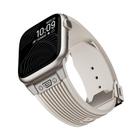 For Apple Watch 46mm / 49mm / 45mm / 44mm Kalebol High Elasticity L-shaped Nail Silicone Strap(Starlight) - 3