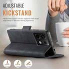 For Xiaomi Poco X6 5G AutSpace A11 Side Buckle MagSafe Magnetic RFID Phone Leather Case(Black) - 3