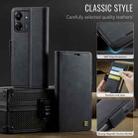 For Redmi 13C AutSpace A11 Side Buckle MagSafe Magnetic RFID Phone Leather Case(Black) - 2