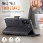 For Redmi 13C AutSpace A11 Side Buckle MagSafe Magnetic RFID Phone Leather Case(Black) - 3