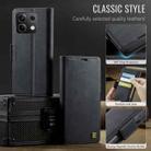 For Redmi Note 13 5G AutSpace A11 Side Buckle MagSafe Magnetic RFID Phone Leather Case(Black) - 2