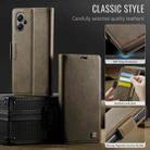 For Redmi Note 13 Pro+ 5G AutSpace A11 Side Buckle MagSafe Magnetic RFID Phone Leather Case(Coffee) - 2