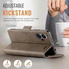 For Redmi Note 13 Pro+ 5G AutSpace A11 Side Buckle MagSafe Magnetic RFID Phone Leather Case(Coffee) - 3
