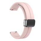 For Garmin Lily 2 14mm Kalebol Magnetic Buckle Silicone Strap(Pink) - 3
