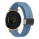 For Garmin Lily 2 14mm Kalebol Magnetic Buckle Silicone Strap(Blue) - 2