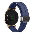 For Garmin Lily 2 14mm Kalebol Magnetic Buckle Silicone Strap(Midnight Blue) - 2