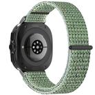 For Samsung Galaxy Watch Ultra 47mm Kalebol Hook and Loop Fastener Nylon Braided Watch Band(Blue Ocean) - 2