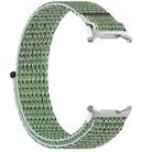 For Samsung Galaxy Watch Ultra 47mm Kalebol Hook and Loop Fastener Nylon Braided Watch Band(Blue Ocean) - 3