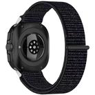 For Samsung Galaxy Watch Ultra 47mm Kalebol Hook and Loop Fastener Nylon Braided Watch Band(Official Black) - 2
