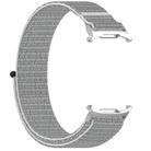 For Samsung Galaxy Watch Ultra 47mm Kalebol Hook and Loop Fastener Nylon Braided Watch Band(Seashell) - 3