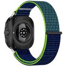 For Samsung Galaxy Watch Ultra 47mm Kalebol Hook and Loop Fastener Nylon Braided Watch Band(Lime Green) - 2