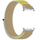 For Samsung Galaxy Watch Ultra 47mm Kalebol Hook and Loop Fastener Nylon Braided Watch Band(Camel) - 3