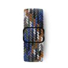 For Apple Watch 46mm / 49mm / 45mm / 44mm Kalebol Eight Buckle Nylon Braided Watch Band(Denim Colorful) - 2