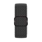 For Apple Watch 46mm / 49mm / 45mm / 44mm Kalebol Eight Buckle Nylon Braided Watch Band(Space Gray) - 2