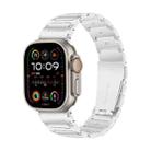 For Apple Watch 46mm / 49mm / 45mm / 44mm Kalebol Tooling Metal Zinc Alloy Watch Band(Silver) - 1