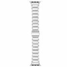 For Apple Watch 46mm / 49mm / 45mm / 44mm Kalebol Tooling Metal Zinc Alloy Watch Band(Silver) - 3
