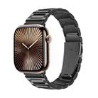 For Apple Watch 42mm / 41mm / 40mm / 38mm Kalebol Tooling Metal Zinc Alloy Watch Band(Black) - 1