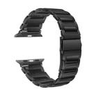 For Apple Watch 42mm / 41mm / 40mm / 38mm Kalebol Tooling Metal Zinc Alloy Watch Band(Black) - 2