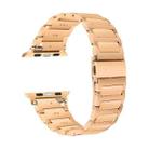 For Apple Watch 42mm / 41mm / 40mm / 38mm Kalebol Tooling Metal Zinc Alloy Watch Band(Rose Gold) - 2