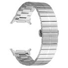 For Samsung Galaxy Watch Ultra 47mm Kalebol One-bead Stainless Steel Watch Band(Silver) - 2