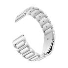 Kalebol 22mm Tooling Metal Zinc Alloy Watch Band(Silver) - 3