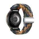 For Samsung Galaxy Watch 5 Pro / 6 / 7 Kalebol Button Braided Loop Magnetic Buckle Watch Band(Camouflage) - 2