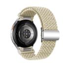 For Samsung Galaxy Watch 5 Pro / 6 / 7 Kalebol Button Braided Loop Magnetic Buckle Watch Band(Starlight) - 2