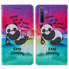For OPPO Realme 5 / C3 / 6i Cross Texture Painting Pattern Horizontal Flip Leather Case with Holder & Card Slots & Wallet & Lanyard(Sleeping Baby) - 3