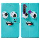 For OPPO Realme 5 / C3 / 6i Cross Texture Painting Pattern Horizontal Flip Leather Case with Holder & Card Slots & Wallet & Lanyard(Big Eyed) - 3