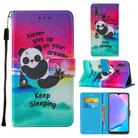 For Vivo Y17 / Y15 / Y12/ U10 / Y11 / Y3 Cross Texture Painting Pattern Horizontal Flip Leather Case with Holder & Card Slots & Wallet & Lanyard(Sleeping Baby) - 1