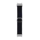 For Samsung Galaxy Watch 7 / 6 / 5 / 4  Kalebol Eight Buckle Nylon Braided Watch Band(Black) - 2