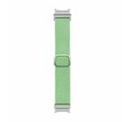 For Samsung Galaxy Watch 7 / 6 / 5 / 4  Kalebol Eight Buckle Nylon Braided Watch Band(Pistachio) - 2