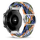 For Samsung Galaxy Watch 7 / 6 / 5 / 4  Kalebol Eight Buckle Nylon Braided Watch Band(Denim Colorful) - 1