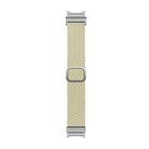 For Samsung Galaxy Watch 7 / 6 / 5 / 4  Kalebol Eight Buckle Nylon Braided Watch Band(Starlight) - 2