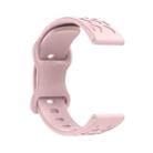 22mm Kalebol Leopard Print Butterfly Buckle Silicone Watch Band(Pink) - 3