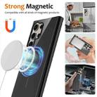 For Samsung Galaxy S23 Ultra 5G Glossy TPU Shockproof MagSafe Phone Case with Lanyard(Black) - 2