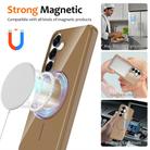 For Samsung Galaxy S24 FE 5G Glossy TPU Shockproof MagSafe Phone Case with Lanyard(Gold) - 2