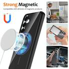 For Samsung Galaxy S24 FE 5G Glossy TPU Shockproof MagSafe Phone Case with Lanyard(Black) - 2